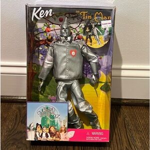 LAST CALL! Barbies Ken as The Tin Man!! Excellent, vintage condition! NIB.